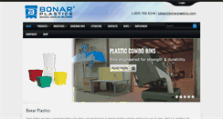 Desktop Screenshot of bonarplastics.com